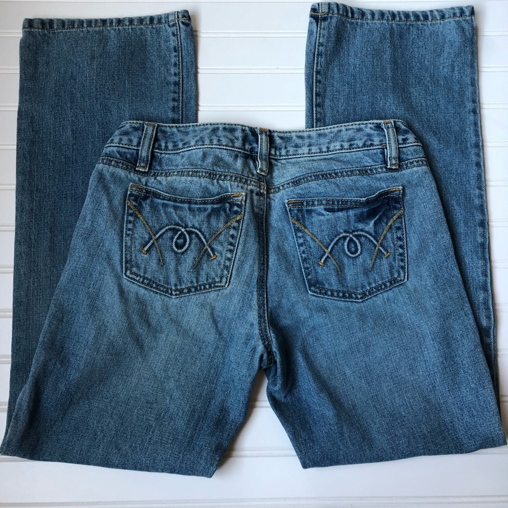 Ann Taylor LOFT slim boot cut jeans - Picture 3 of 11